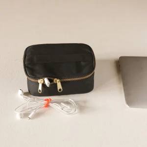 Black Drawer Pouch Container