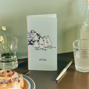 Moomin To the Outdoor Dance Hall Weeks Hardcover Book / Weekly Horizontal / ENG or JPN edition / Jan or Apr start / Mon start