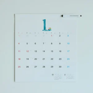 Hobonichi Hobonichi Whiteboard Calendar 2026 - Full Size